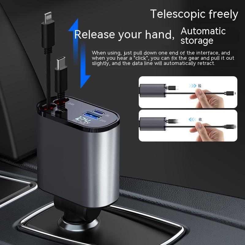 00W Metal Car Charger