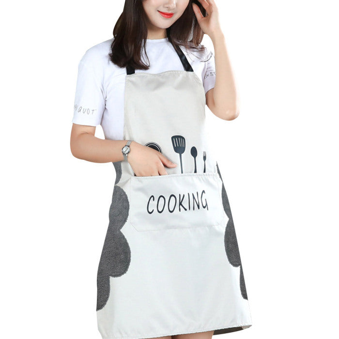 Stylish kitchen apron