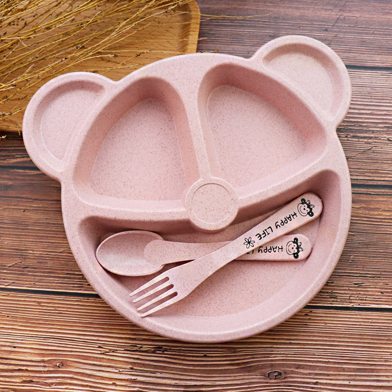 Cartoon Panda Baby Feeding Set