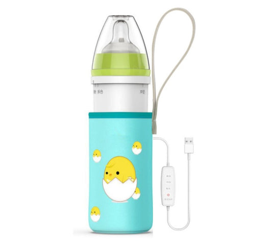 Quick-Flushing Insulated Feeding Bottle