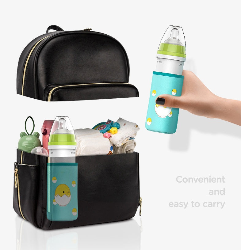 Quick-Flushing Insulated Feeding Bottle