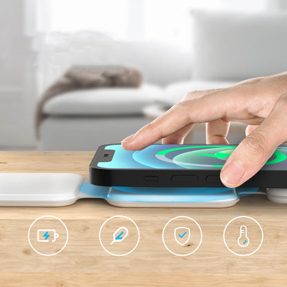 3-in-1 Foldable Magnetic Wireless Charging Station