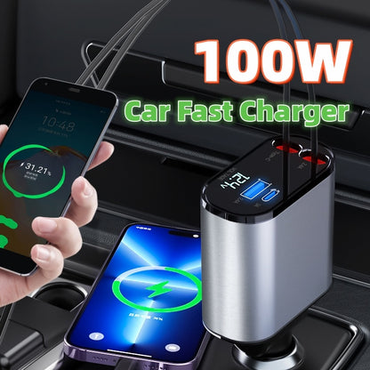 00W Metal Car Charger
