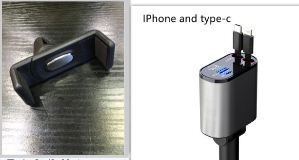 00W Metal Car Charger