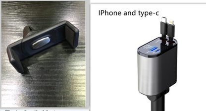 00W Metal Car Charger