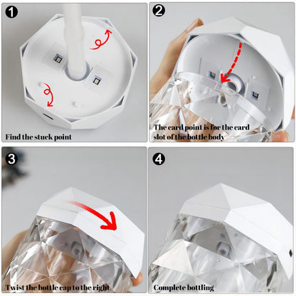 Crystal Lamp Air Humidifier