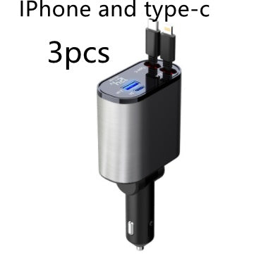 00W Metal Car Charger