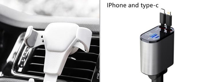 00W Metal Car Charger