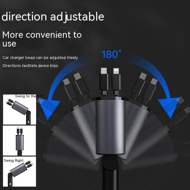 00W Metal Car Charger