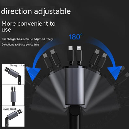 00W Metal Car Charger